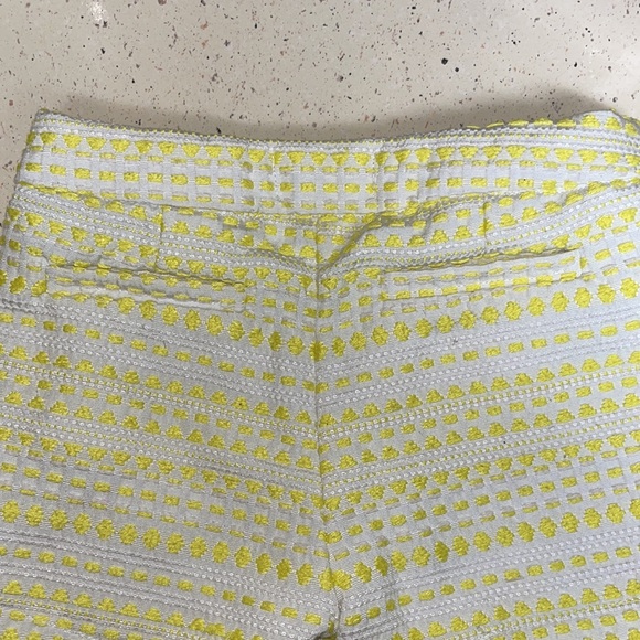 Kate Spade ♠️ little girls yellow and ivory pull on shorts size 4y - Picture 5 of 6